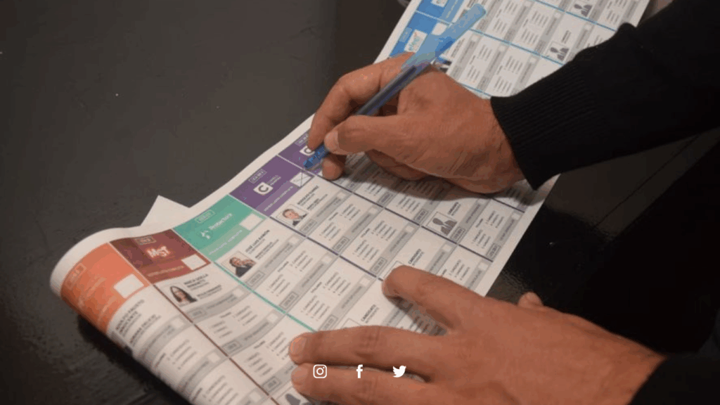 Junta Electoral rechazó la reimpresión de afiches de La Libertad Avanza