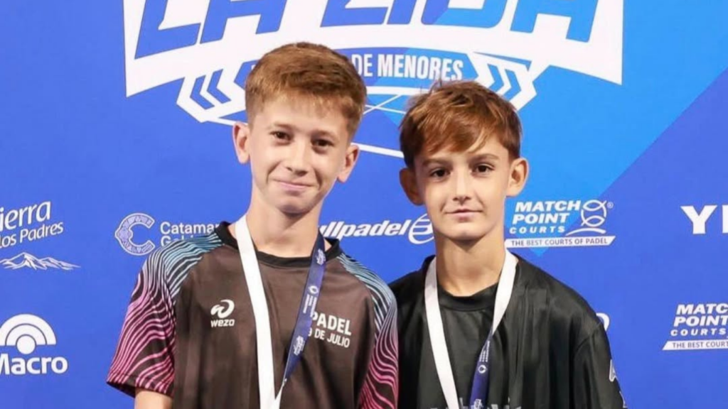 Francesco Rampone se consagró campeón nacional de padel sub 12