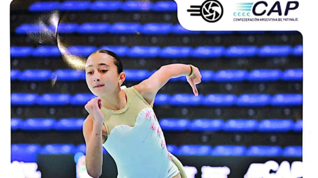 Zoe Bravo, campeona nacional de patín