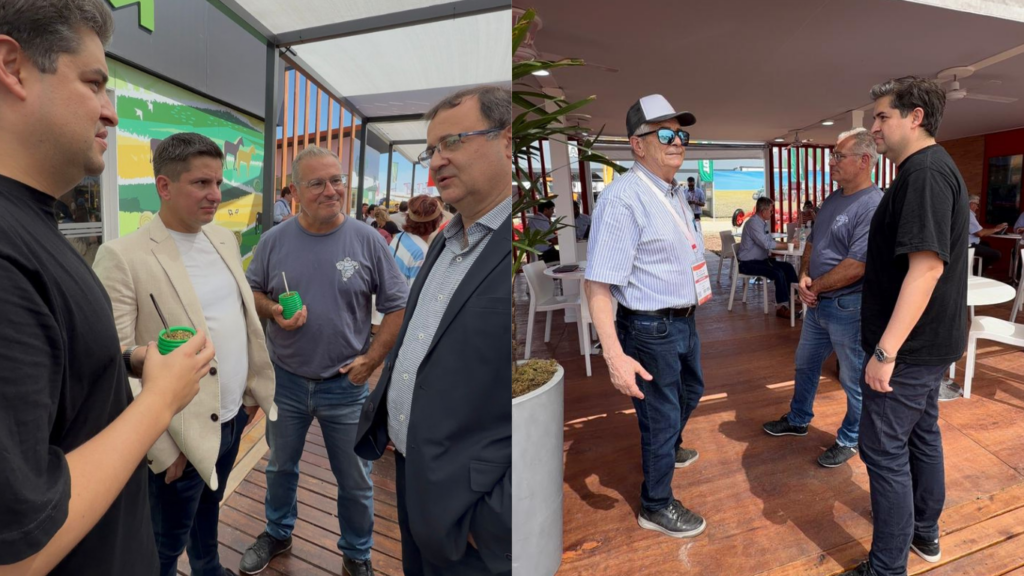 Ignacio Palacios visitó Expoagro y destacó el rol de la industria ligada al campo