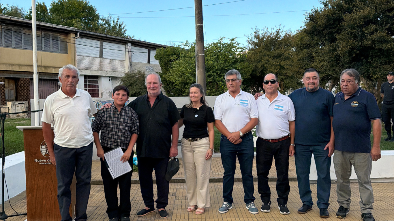 José Sequeira, el adolescente que sueña con ser periodista; y en el Acto de Malvinas dejó un fuerte mensaje de valoración de Veteranos de Guerra