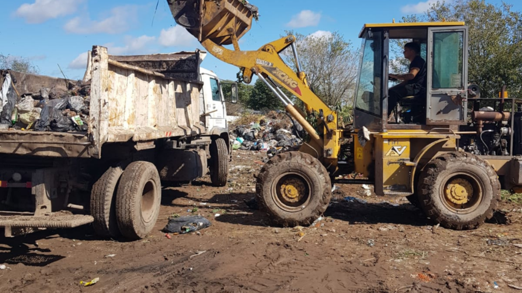 Comunicado oficial sobre basura en el corralon Municipal