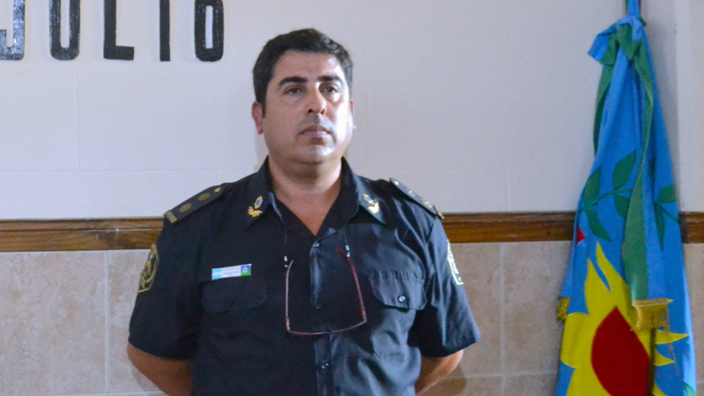 El Comisario Juan Jose Davila, asume la Jefatura de Policia Comunal 9 de Julio