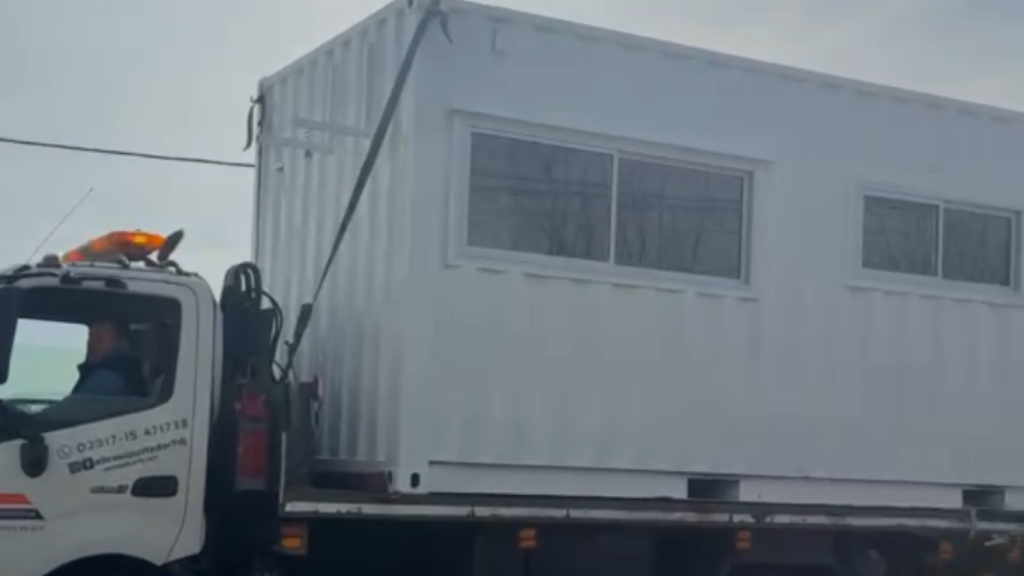 El Provincial: Llegó el módulo habitacional para el puesto policial