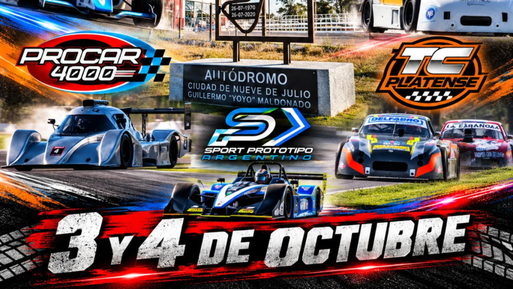 Cinco categoria: El Autodromo de 9 de Julio tendra competencias el fin de semana